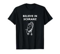 Believe in Schranz Industriale Hard Techno EDM Berlin Maglietta