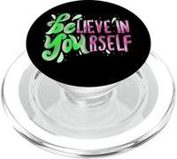 Believe in Yourself Inspirational Citazione Be The Best You PopSockets PopGrip per MagSafe