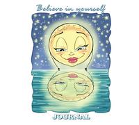 Believe in yourself - Journal: (Notebook, Diary) - 8.25x11 inches (21x28 cm) - 250 Pages (125 Sheets) - Lined Writing Paper - Full Moon Refleting on Water Design