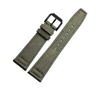 Believewang Il cinturino 20mm/21mm/22mm di nylon tessuto di tela del cinturino da polso cinghie, 21mm