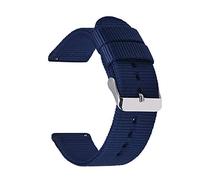 Believewang Tela Cinturini orologi della fascia della cinghia di nylon 18mm/20mm/22mm/24mm Guarda sostituzione cinturino Accessori, 22mm