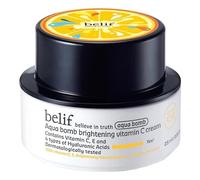 Belif Aqua Bomb Brightening Vitamin C Cream 25ml, Crema Idratante Illuminante, Acido Ialuronico Vitamina C+E, Vegano Crema Viso, Pelle Tutta, Crema da Giorno, Cura della Pelle, Cura del Viso, Coreani