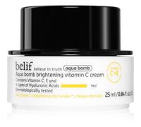 Belif Aqua Bomb Brightening Vitamin C Cream 25ml, Crema Idratante Illuminante, Acido Ialuronico Vitamina C+E, Vegano Crema Viso, Pelle Tutta, Crema da Giorno, Cura della Pelle, Cura del Viso, Coreani