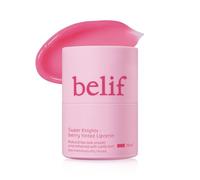 belif Super Knights - Cura delle labbra tinte alla fragola | Balsamo colorato rosa brillante, gusto fragola, idrata, ripolpa, migliora la consistenza e la compattezza delle labbra, cura coreana