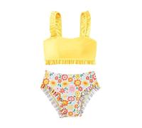 BeLikeFish Bikini Bambina, Costume 2 Pezzi 5-14 Anni, Asciugatura Rapida, Fantasia Carina