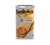 BELINKA Olio per legno per alimenti, 0,5 litri, olio per la cura del contatto alimentare, incolore, per alimenti, vegetale/vegano, per piani di lavoro, taglieri e utensili da cucina