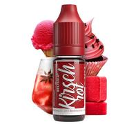 Belissia Colorante Alimentare Rosso ciliegia - 10 ml liquido e altamente concentrato - Colorante alimentare per cottura al forno, cucina, fondente e fai da te - vegano, altamente colorante, insapore