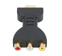 Belissy - Adattatore HDMI a AV da HDMI a RGB per convertitore componenti 1080P audio e video adattatore di sincronizzazione