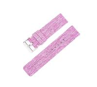 Belivceng Cinturino per orologio in tela intrecciata a sgancio rapido - Bracciale universale in nylon per uomo e donna,Stile L,18 millimetri