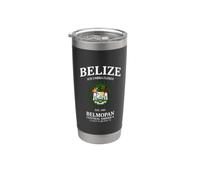 Belize Belmopan America Centrale Stemma Viaggio Bicchiere termico in acciaio inox doppia parete
