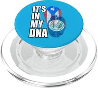 Belize e portoricano mescolano il patrimonio della bandiera del DNA PopSockets PopGrip per MagSafe