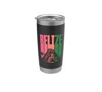Belize Xunantunich Tempio Maya America Centrale Viaggi Tikal Bicchiere termico in acciaio inox doppia parete