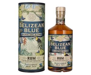 Belizean Blue SIGNATURE BLEND Rum 40% Vol. 0,7l in confezione regalo