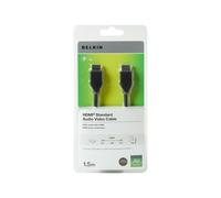 Belkin 1.5m 2xHDMI 1,5 m HDMI tipo A (Standard) HDMI tipo A F3Y017BT1.5MBLK