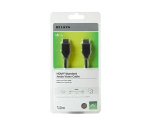 Belkin 1.5m 2xHDMI 1,5 m HDMI tipo A (Standard) HDMI tipo A F3Y017BT1.5MBLK
