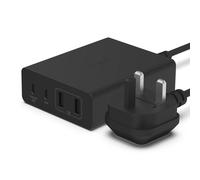 Belkin 108W GaN USB Charging Station for Multiple Devices, 2 USB Type C and 2 US