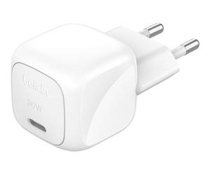 Belkin 30W USB PD Wall Charger with PPS Caricabatteria WCA008KQWH