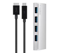 Belkin F4U088vf Hub a 4 Porte USB-A 3.0 USB-C Con Cavo USB-C