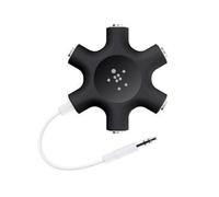Belkin adattatore audio splitter 1x3.5mm a 5x3.5mm Verde, Bianco