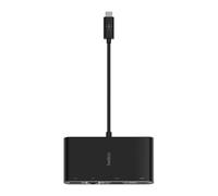Belkin Adattatore Multimediale USB-C, Hub USB-C con porte VGA, HDMI 4K, USB 3.0 ed Ethernet, per MacBook Pro, iPad Pro, Surface Pro, Chromebook e Altri, Nero - Amazon Vine