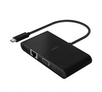 Belkin Adattatore multimediale USB-C L'adattatore multimediale con tripla funzionalità: connessione, proiezione e alimentazione.
