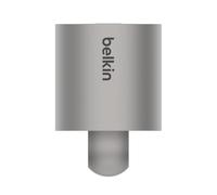 Belkin Adattatore per Blocco di Sicurezza per Mac Pro, Lucchetto di Sicurezza, Design a tre Parti in Acciaio Inossidabile, Argento