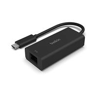 Belkin Adattatore USB C/Ethernet 2,5 Gb, Adattatore di rete da Thunderbolt 3 e 4 /USB-C a LAN, certificazione USB-IF, compatibile con MacBook Pro/Air, iPad Pro, XPS, Surface
