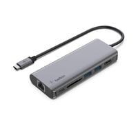 Belkin adattatore USB-C multiporta 6-in-1 Un adattatore a connessione multipla 6 in 1 con porte USB-C.
