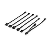 Belkin AUX PCIe Kit di Cavi di Alimentazione per Mac Pro, 6 Cavi di Espansione PCIe, da 8 a 6 Pin Doppio, da 8 a 8 Pin, da 6 a 6 Pin, Nero