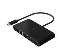 ADATTATORE HUB USB-C HDMI VGA USB ETHERNET POWER