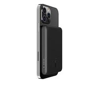 Belkin Batteria esterna wireless magnetica 2500 mAh, caricabatteria portatile con MagSafe per iPhone 16/15/14/13/12, mini power bank compatta per una ricarica rapida, cavo da USB-C a USB-C - Nero