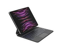 Belkin Pro - Custodia tastiera per iPad con supporto magnetico, retroilluminato, tasti touch multipunto, scomparto per Apple Pencil, tastiera wireless AZERTY per iPad Air M2 13", iPad Pro 12,9"