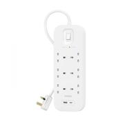Belkin Belkin Connect Bianco 6 presa[e] AC 2 m (SURGE PROTECTION WITH USB C 6 OU