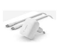 Belkin Caricabatterie da muro Boost Charge 20 W USB-C PD 3.1 PPS Compatto Bianco