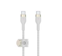 Belkin BOOST↑CHARGE PRO Flex cavo USB 2 m USB 2.0 USB C Bianco