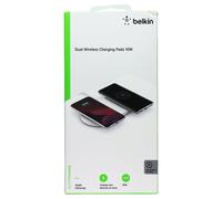 Belkin Boostcharge 10W Doppio Ricarica senza Fili Pad - Bianco (Australiana)