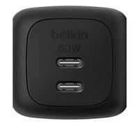 Belkin BoostCharge 50W Dual USB-C LADE Caricabatteria WCH019KQBK