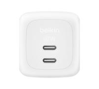 Belkin BoostCharge 67W Dual USB-C PD Wall Chrg Cavo WCH020KQ2MWH-B6