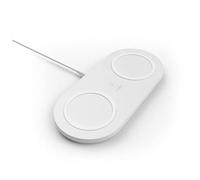 Belkin Boostcharge Base de Carga Dual Inalámbrica Blanca