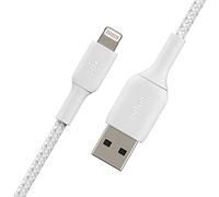 Cavo intrecciato da Lightning a USB-A BOOST↑CHARGE™ (1m, colore bianco)