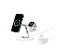 Belkin BoostCharge Caricatore 3 in 1 con Qi2, base di ricarica wireless compatib
