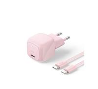 Belkin BoostCharge Caricatore USBC 30W con GaN + Cavo USB-C Intrecciato 2 m | Ricarica GaN Rapida e Compatta, USBC PD, Caricatore USB per iPhone, MacBook Neo, iPad, Samsung Galaxy, Google Pixel, AirPods