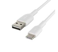 Belkin Cavo USB-C a USB-A BoostCharge 15 cm, bianco per iPhone 16/15 e Samsung Galaxy S24