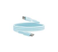 Belkin BoostCharge - Cavo intrecciato da USB-C a USB-C (1 m) per iPhone 16, iPhone 16 Pro, iPhone 16 Pro Max, iPhone 16 Plus, Galaxy S24, S23, Note10, Note9, Pixel 9, Pixel 8, iPad Pro e altro, blu