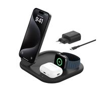 Belkin BoostCharge Cuffie, Smartphone, Smartwatch Nero USB Wireless Charging Ricarica rapida interna - Nouvo