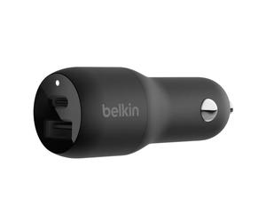 Belkin BoostCharge Doppio caricabatteria da auto rapido da 37 W