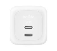 Belkin BoostCharge Dual USB-C PD Wall Chrg 67000 W Typ C WCH020KQWH