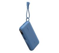 Belkin BoostCharge Power Bank 20000mAh con Display Digitale - Blu | Caricatore Portatile 20000mAh, 2 USB-C, 1 USB-A, 20W, Sicuro per l'Aereo, Pre-Caricato, Cavo USB-C Rimovibile Incluso