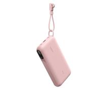 Belkin BoostCharge Power Bank 20000mAh con Display Digitale - Rosa | Caricatore Portatile 20000mAh, 2 USB-C, 1 USB-A, 20W, Sicuro per l'Aereo, Pre-Caricato, Cavo USB-C Rimovibile Incluso