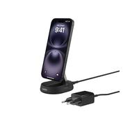 Caricatore wireless Belkin BoostCharge Pro WIA008VFBK Qi2 15W Nero pieghevole con adattatore USB-C